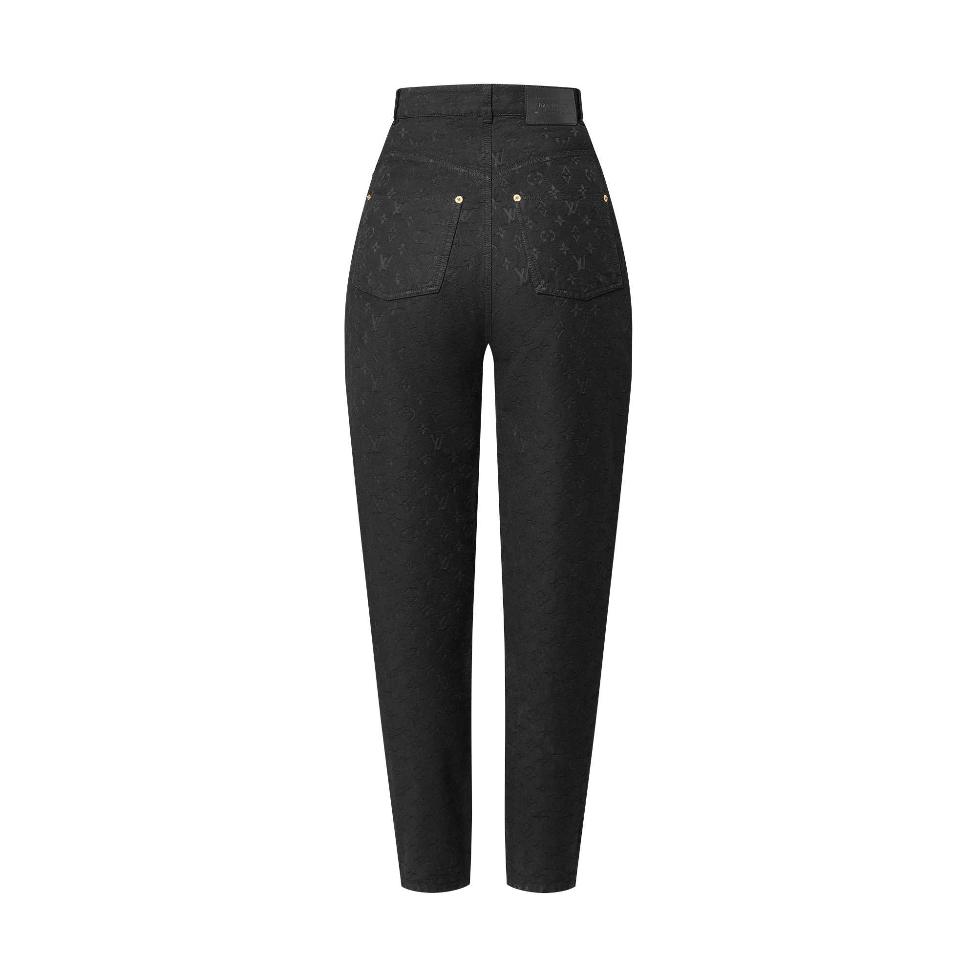 Monogram Jacquard Jeans - 2