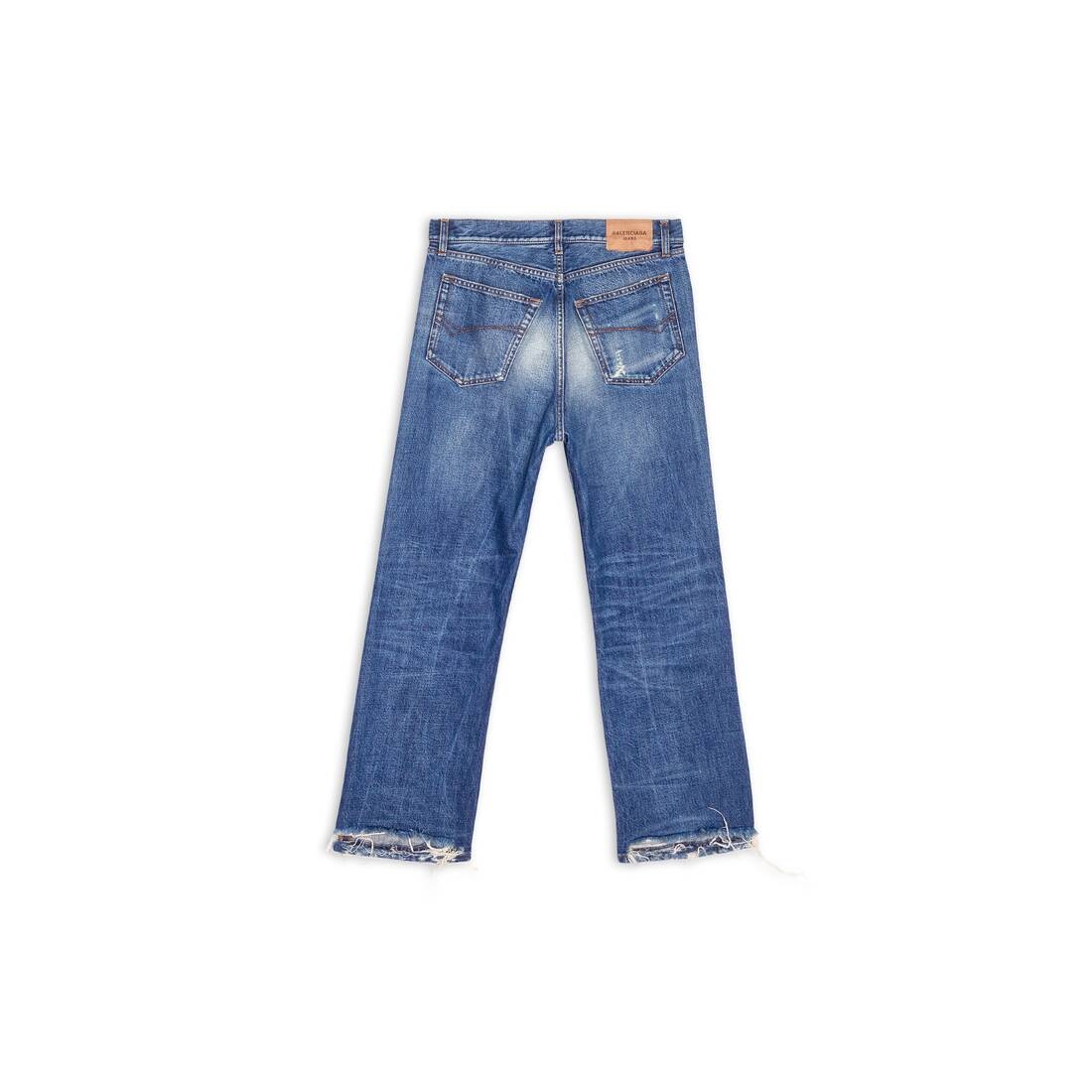 Men's Slim Fit Pants in Blue - 5