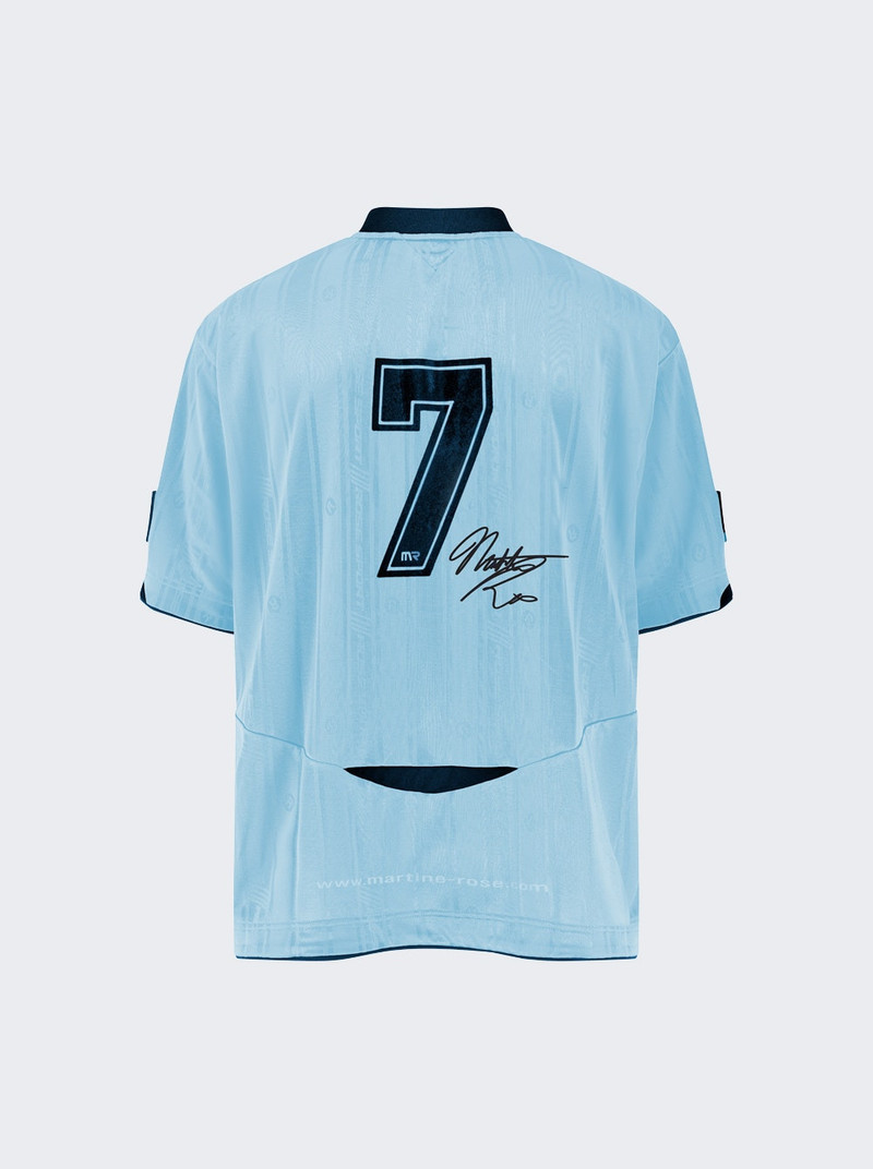 Martine Rose Football Top Blue Light outlook
