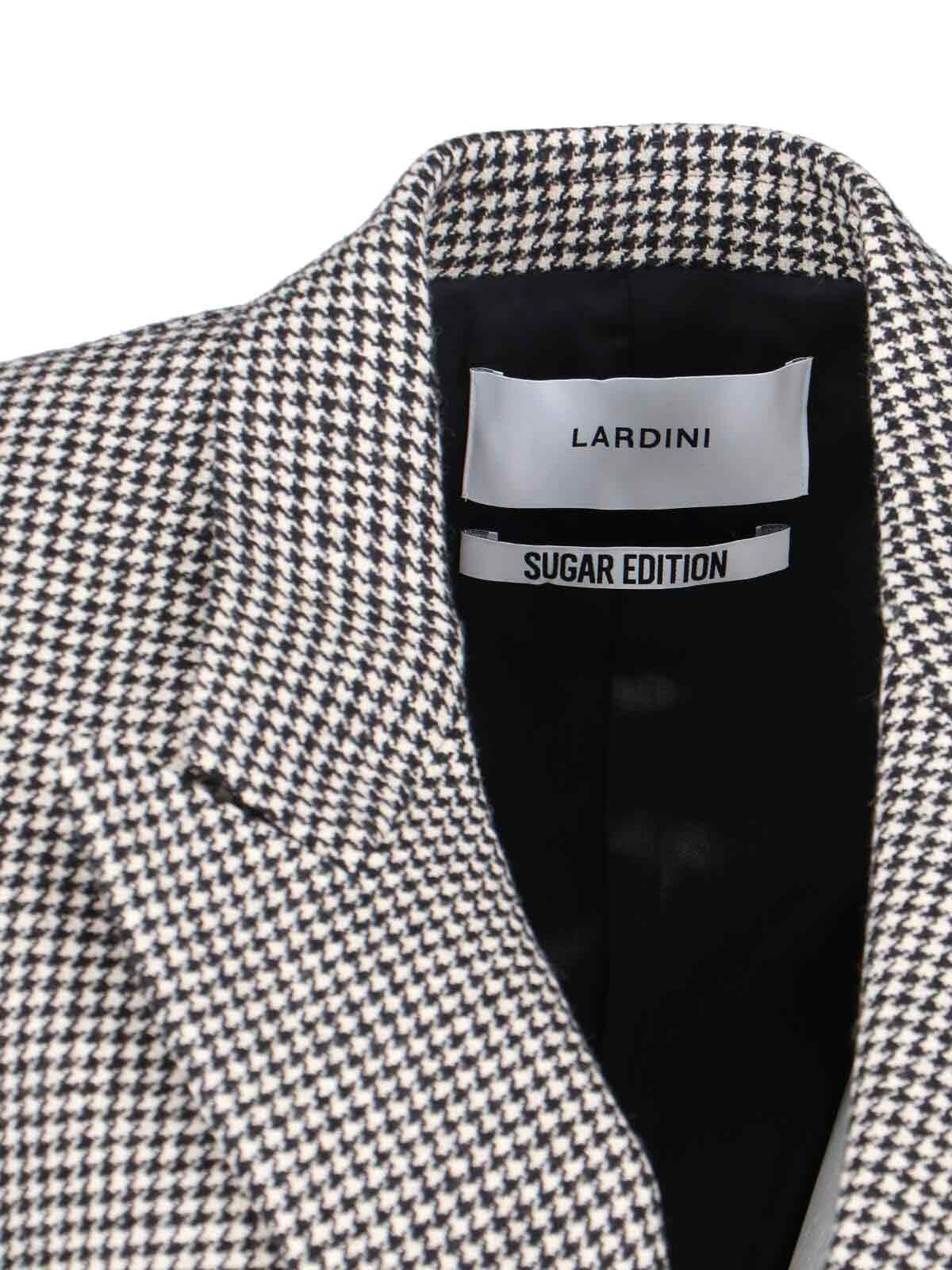 DOUBLE-BREASTED WOOL BLEND BLAZER - 5