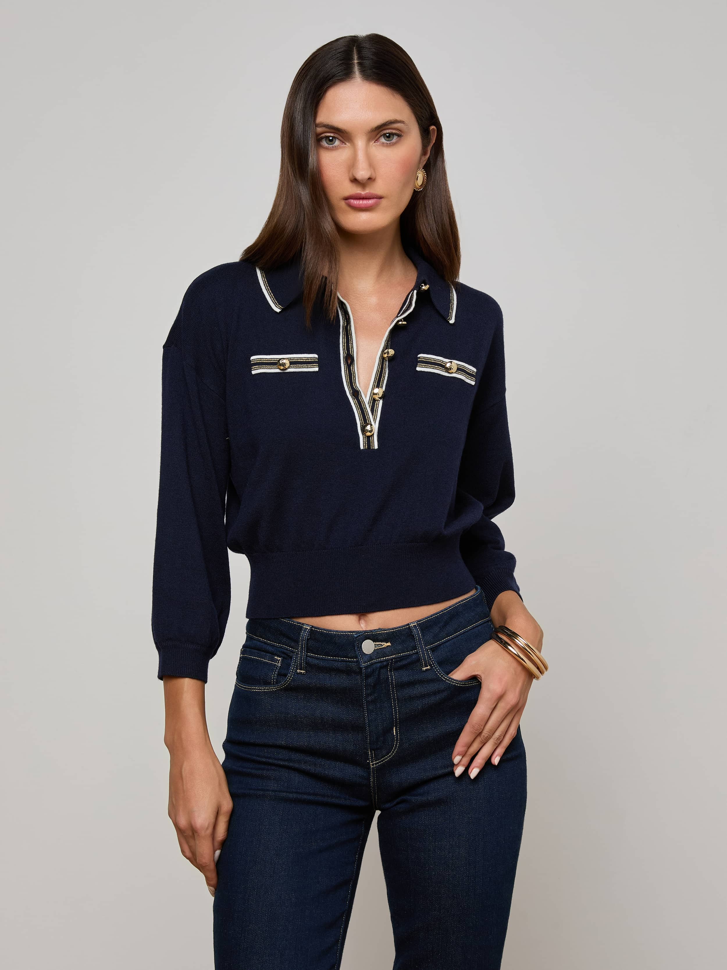 Malaki Cropped Sweater - 2