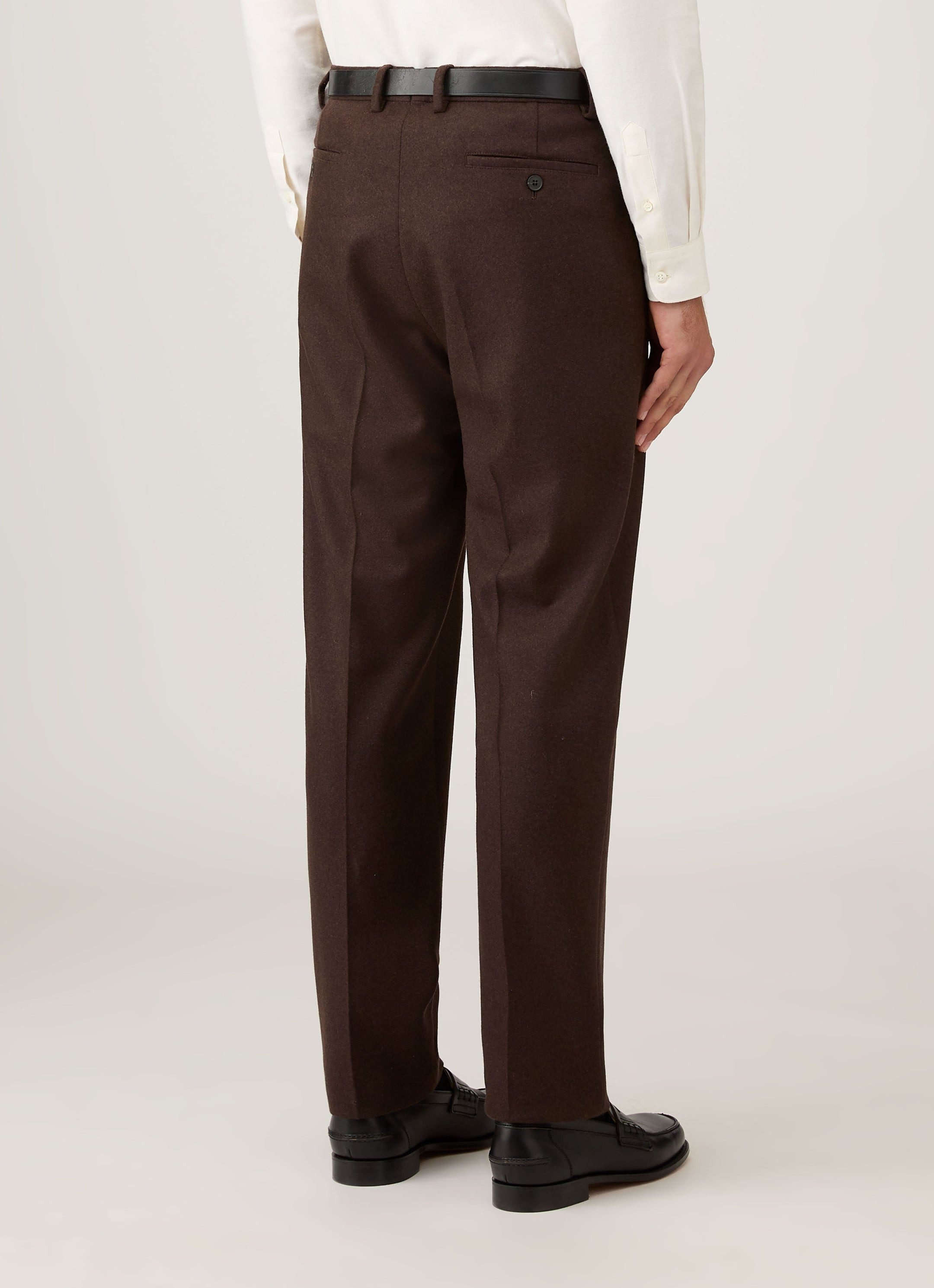 Boiled Wool Trouser - 5