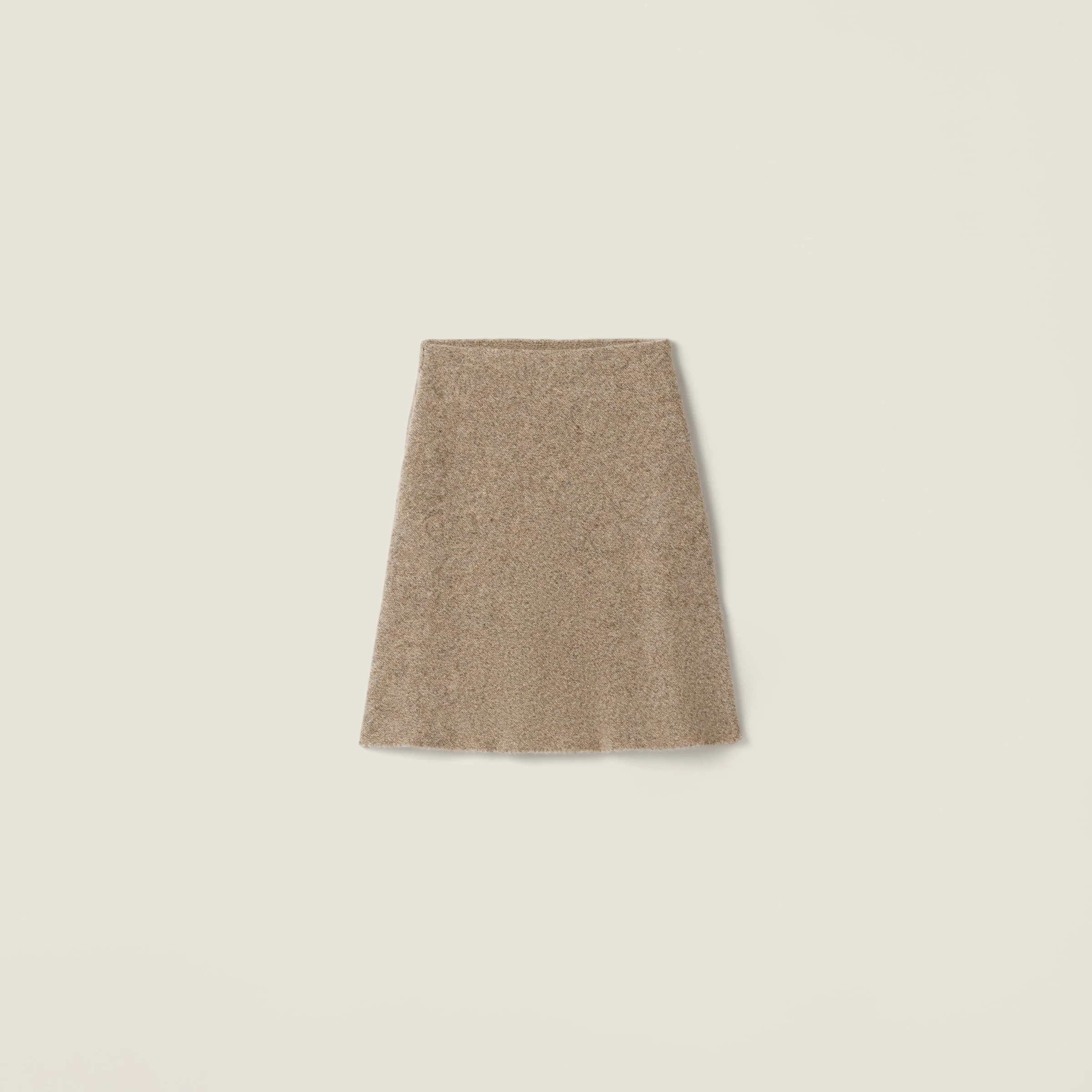 Wool knit skirt - 1