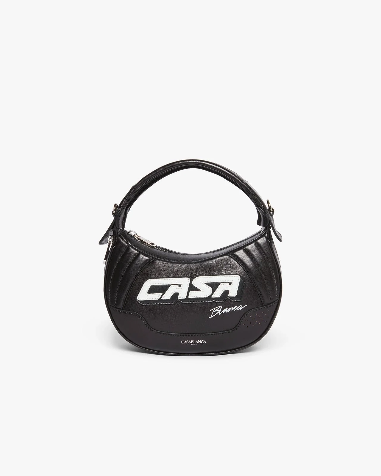 Black Biker Bag | Casablanca Paris - 1