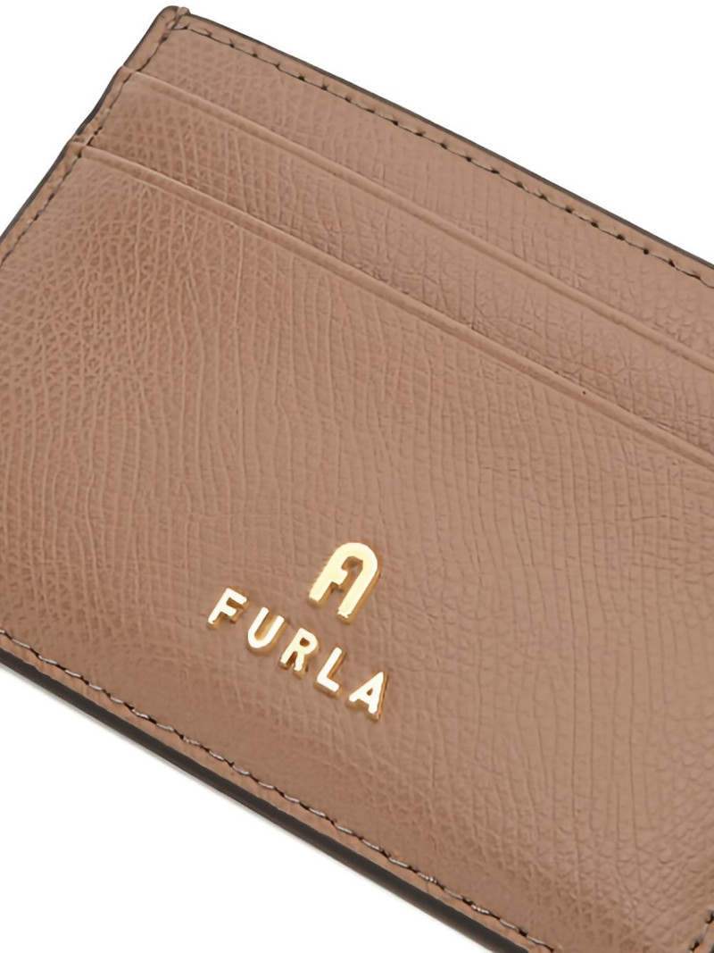 FURLA logo-plaque card holder outlook