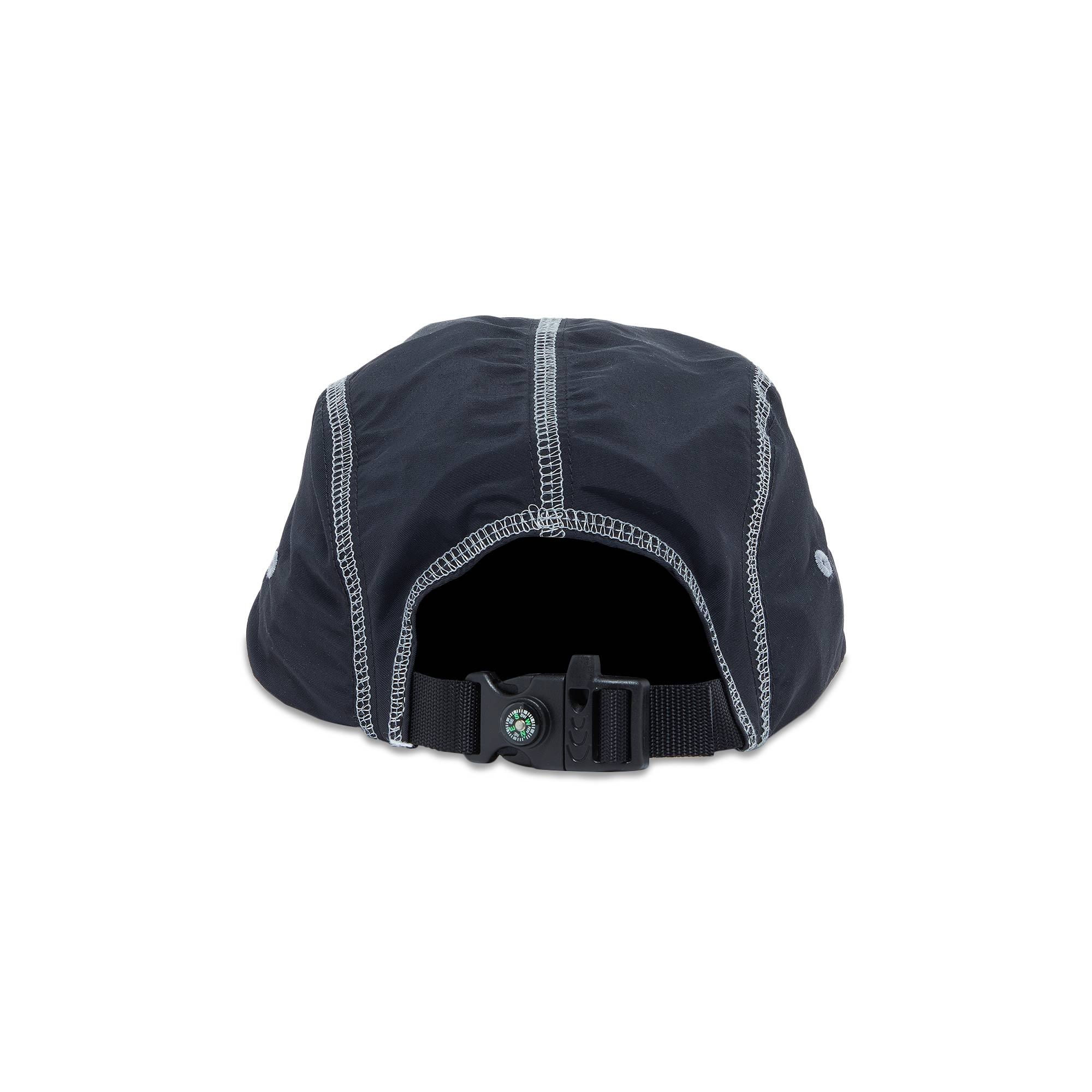 Supreme Reflective Stitch Camp Cap 'Black' - 4