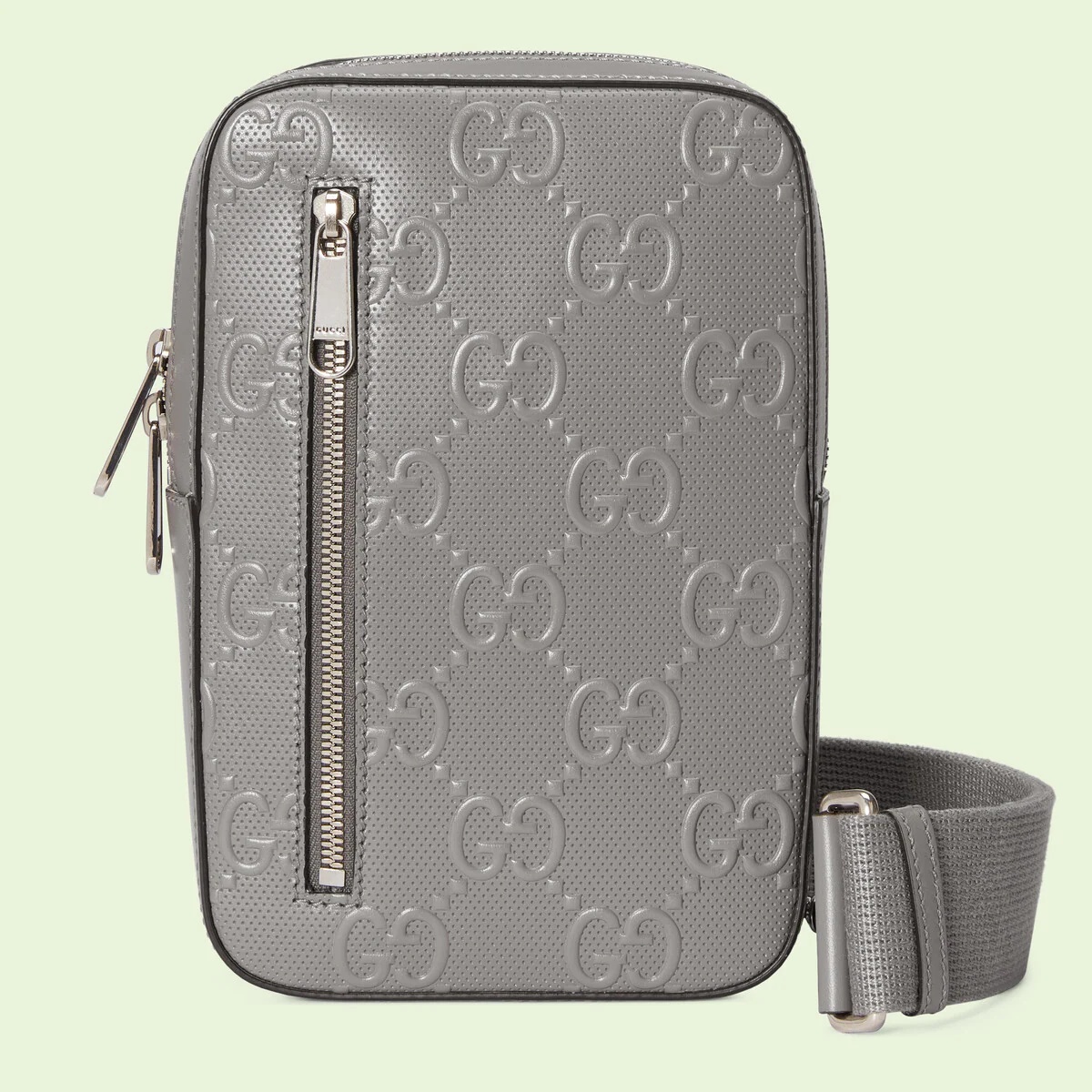 GG embossed sling backpack - 1