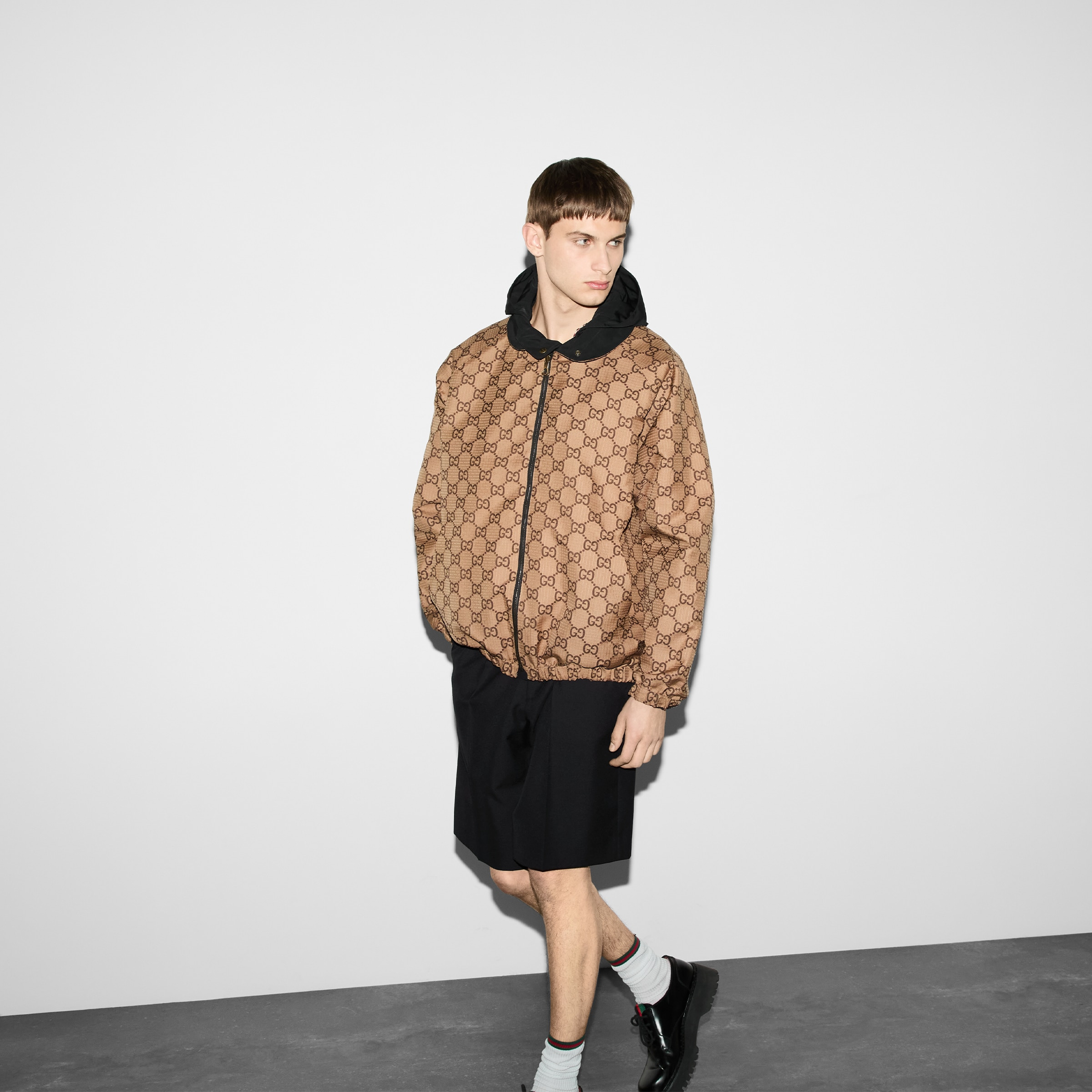 Reversible poplin jacket - 6