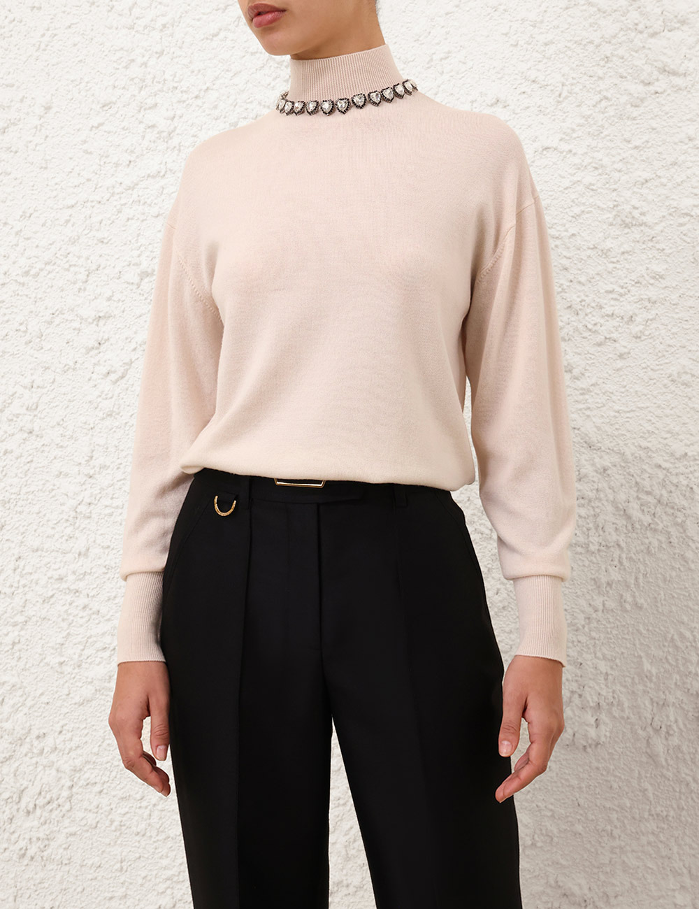 HYPNOTIC EMBELLISHED SWEATER - 2