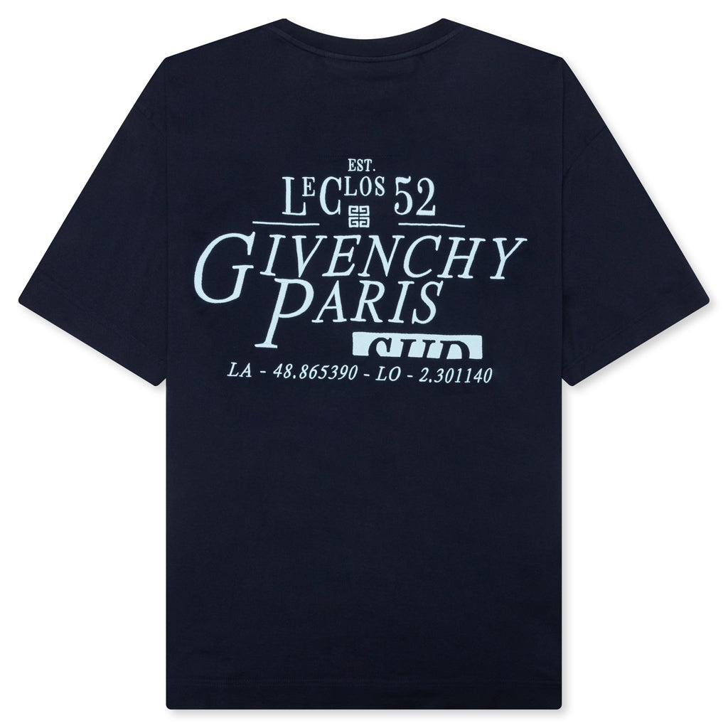 LECLOS 52 BOXY T-SHIRT - NAVY - 2