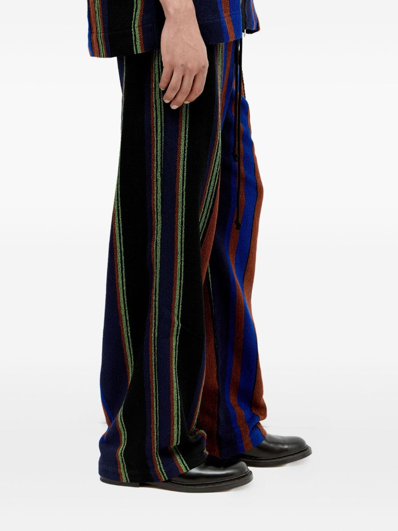 striped rope-detail trousers 1