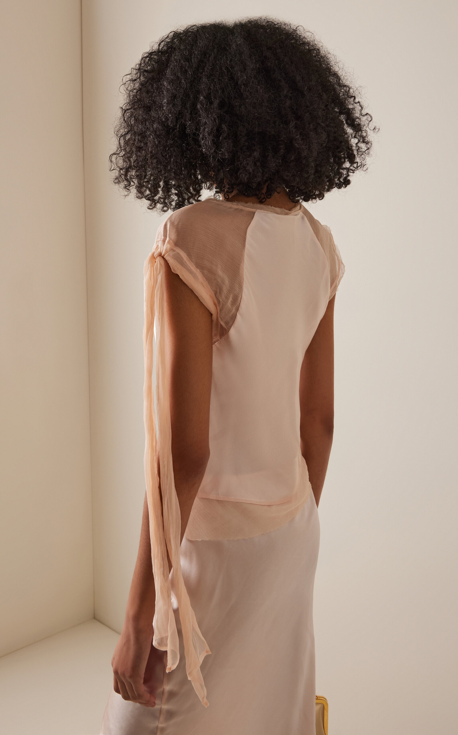 Catania Silk Blouse pink - 4