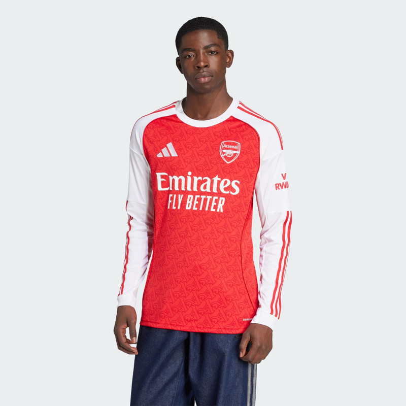 adidas Arsenal 25/26 Long Sleeve Home Jersey outlook