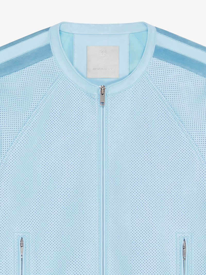 JACKET IN PERFORATED LEATHER 5