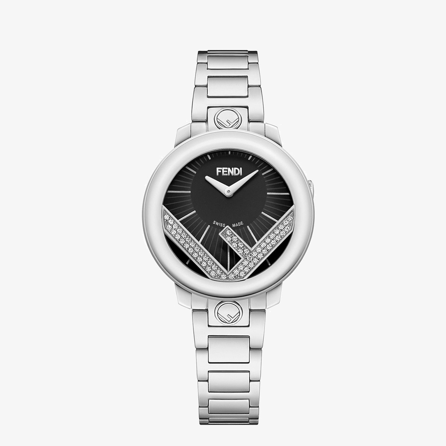 28 mm (1.1 inch) - Watch with F is Fendi logo - 1