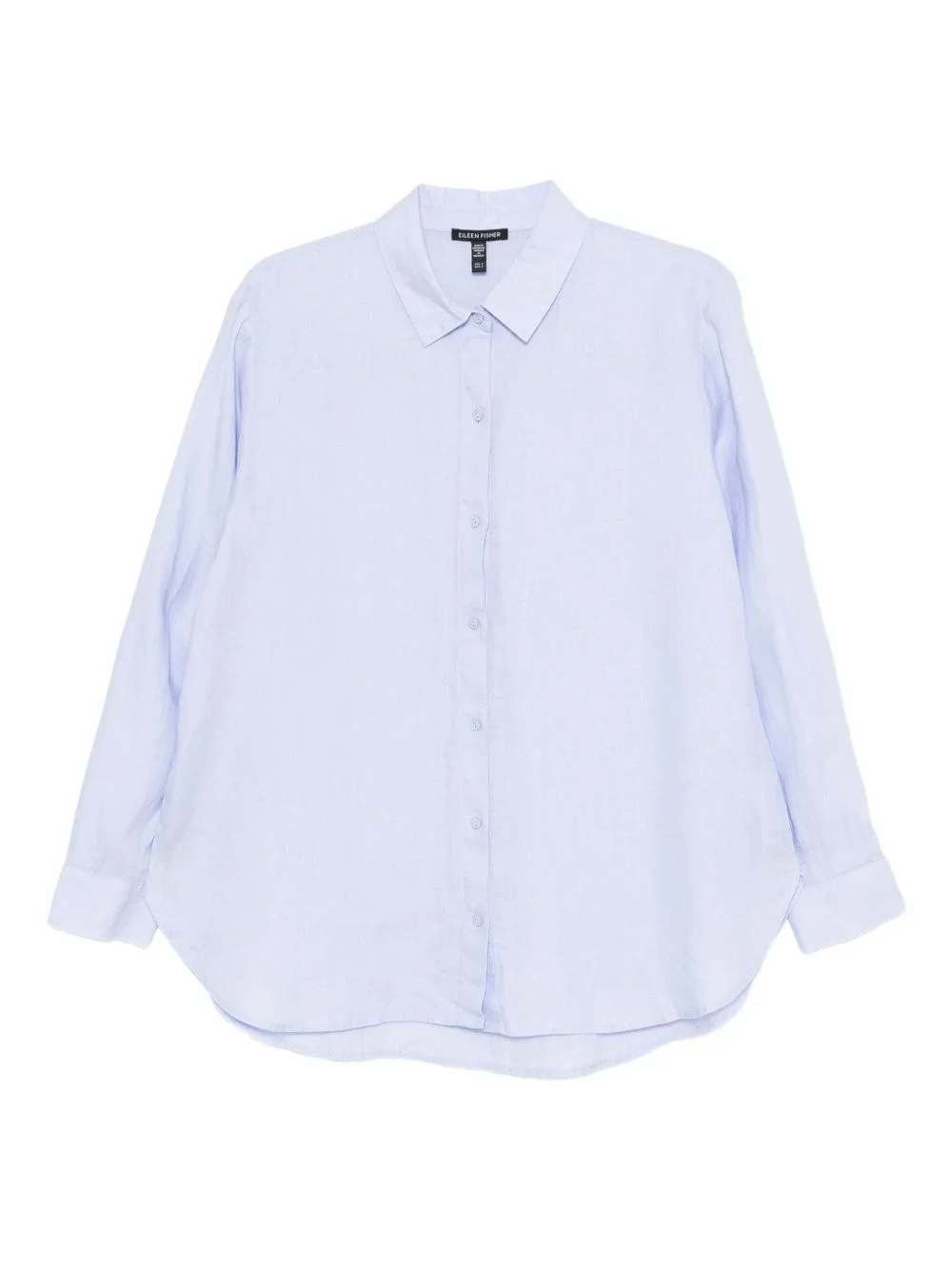classic collar long-sleeved shirt - 1