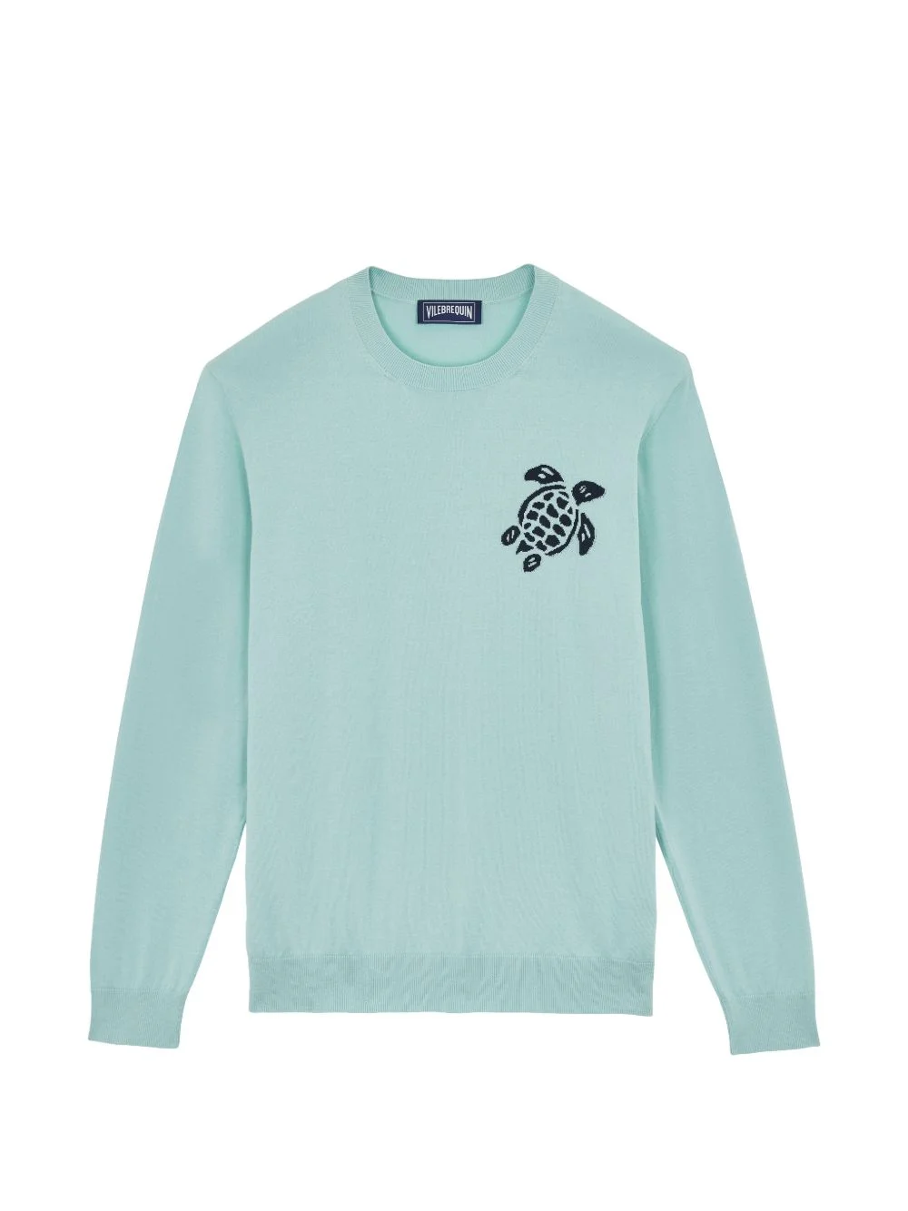 turtle crew-neck sweater - 1