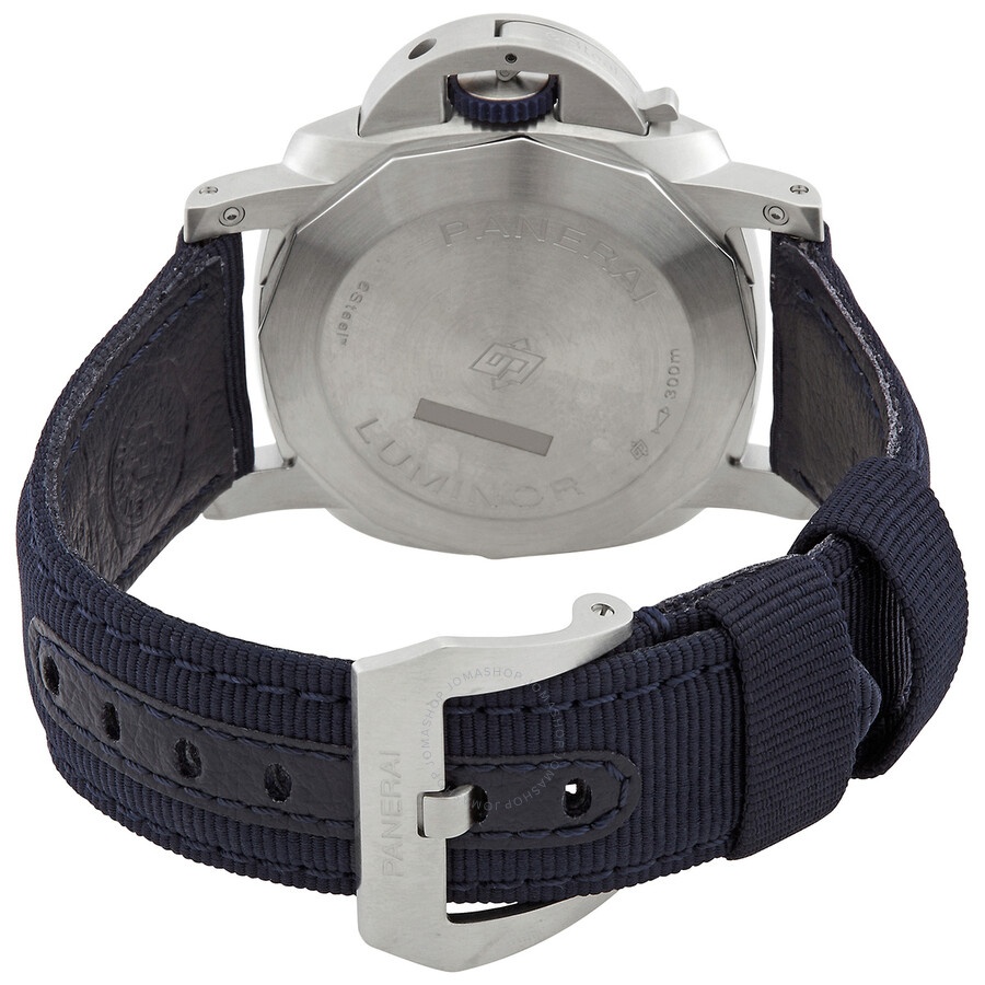 Panerai Luminor Marina Automatic Blue Dial Men's Watch PAM01157 - 3