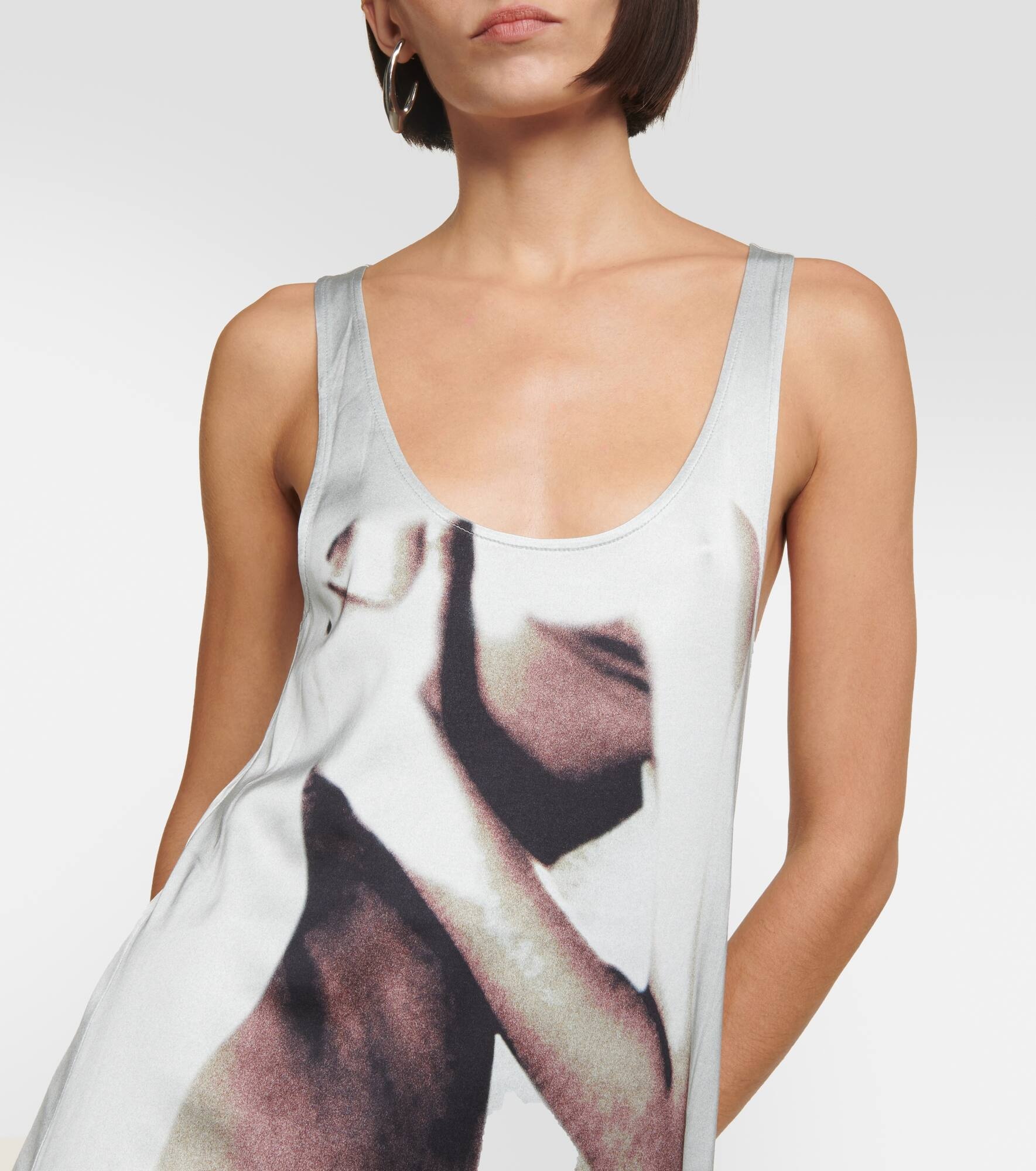 Printed maxi dress - 4