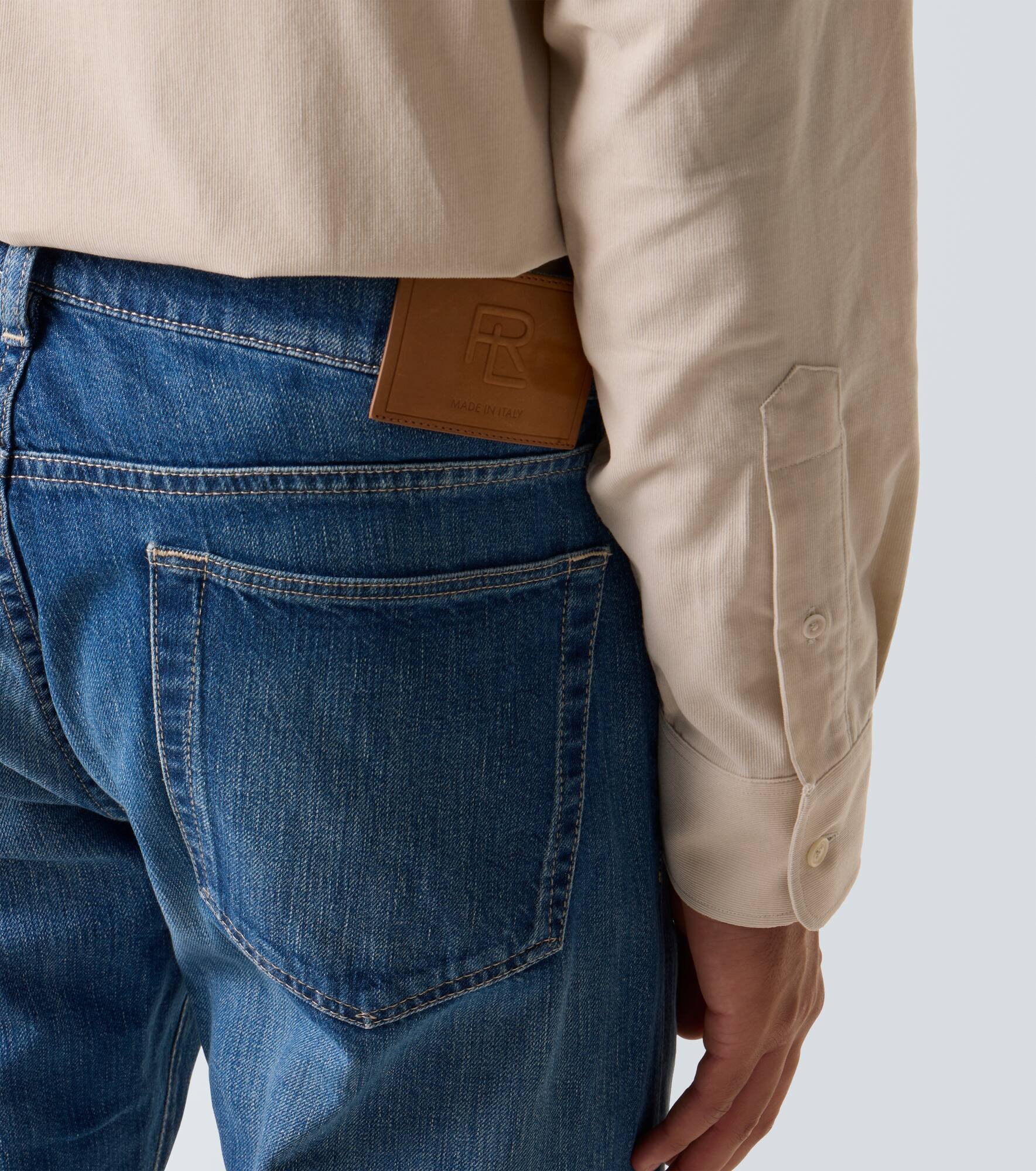 Mid-rise slim jeans - 6