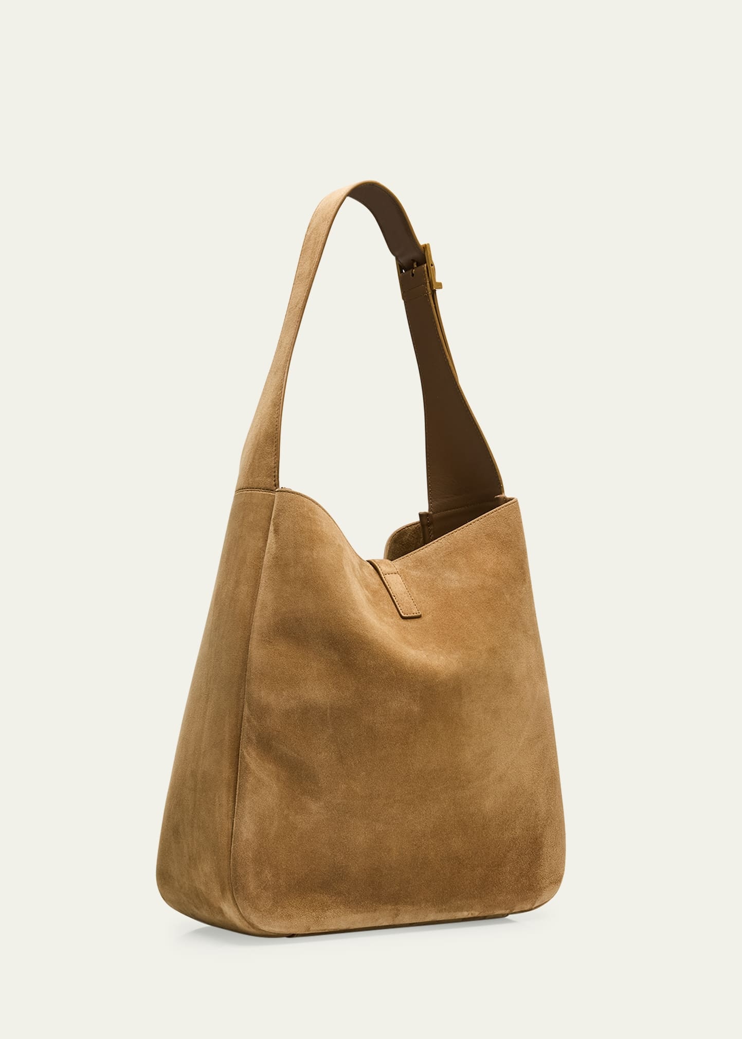 Le 5 A 7 Large YSL Hobo Bag in Suede - 2