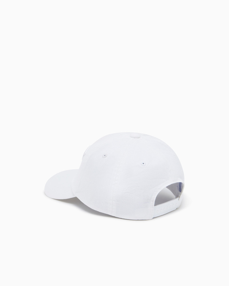EMPORIO ARMANI Baseball cap with embroidered oversized eagle outlook
