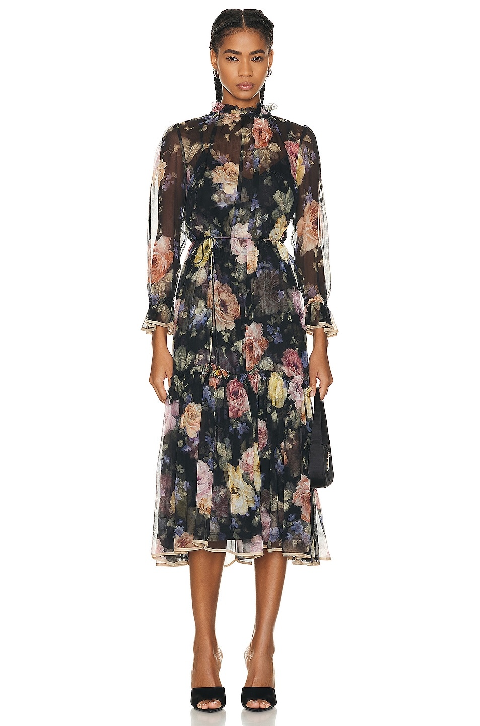 【Zimmermann】LUMINOSITY TUBULAR MIDI DRESS シルク ミディ Zimmermann - Luminosity Tubular Silk Midi Dress