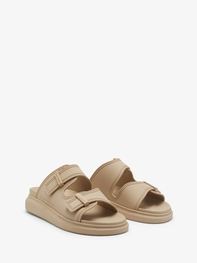 Men's Hybrid Slide in Beige - 2