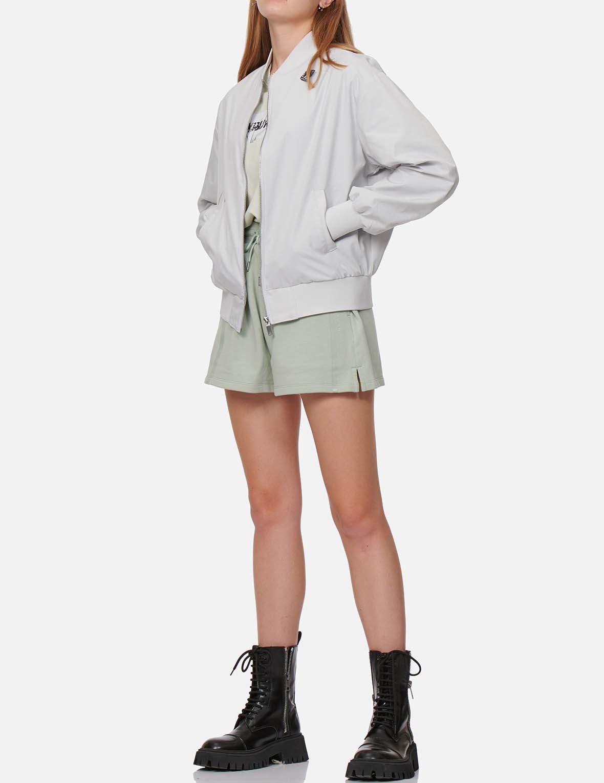 Line Embroidered Trench Jacket - 5