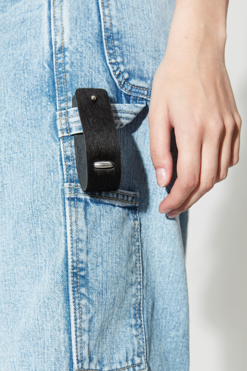 Pierced Key Holder Black Hair On Hide 3