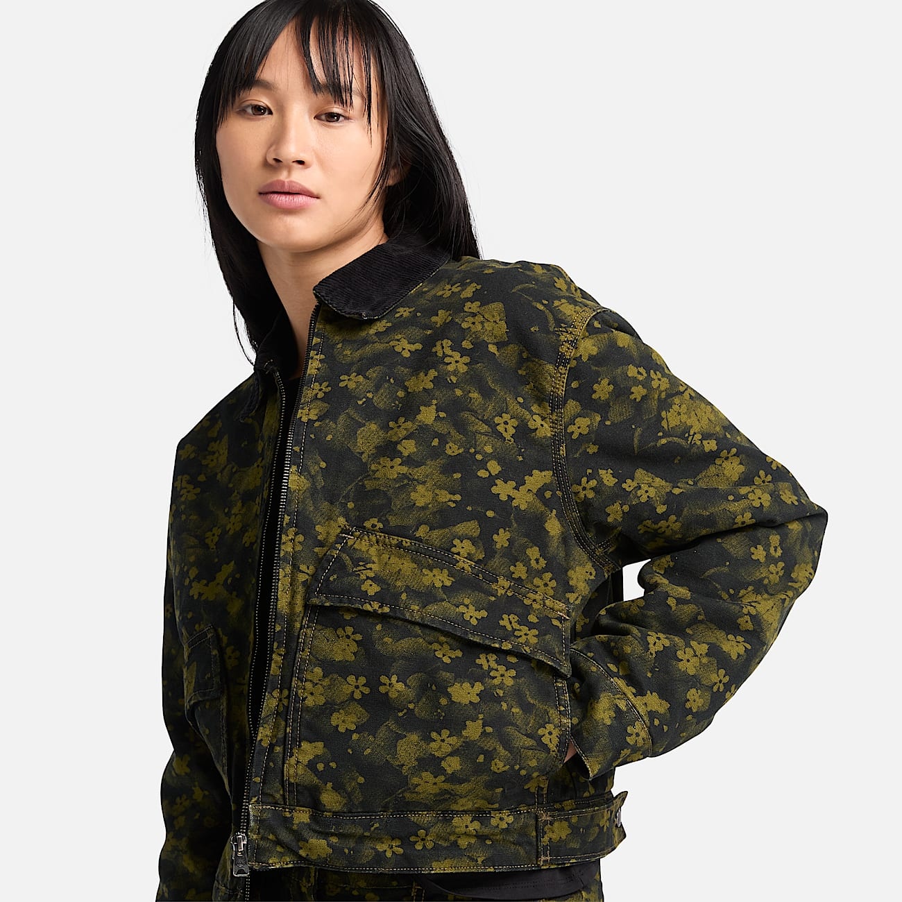 Women's Strafford Quilted Washed Canvas Jacket - 4