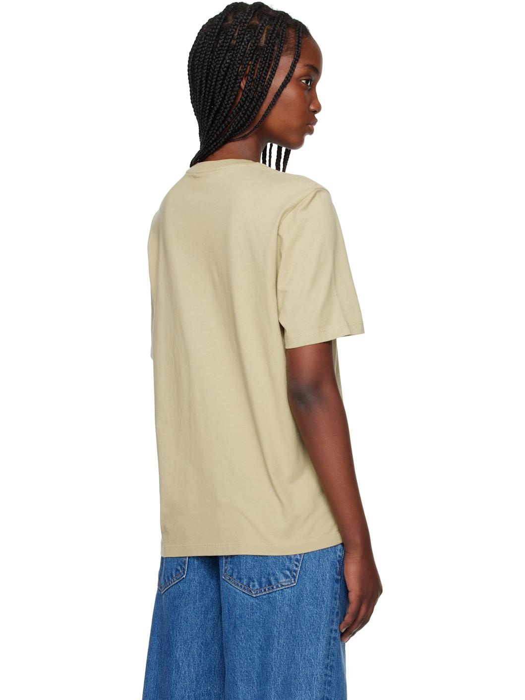 Green Fox Head Patch Regular T-shirt - 3