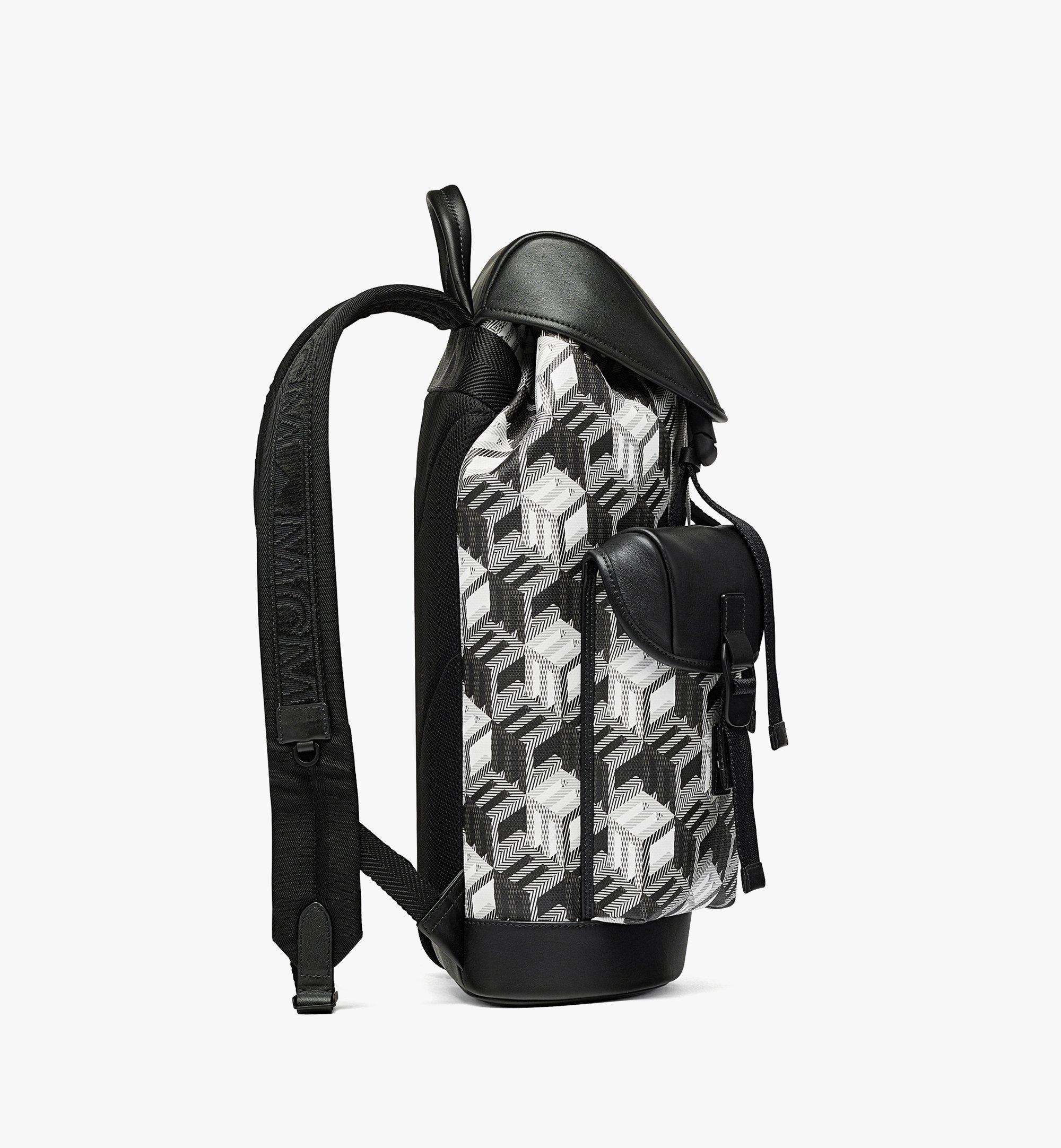 Brandenburg Backpack in Cubic Monogram Canvas - 3