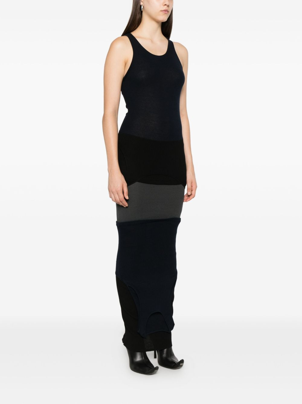 sleeveless maxi dress - 3