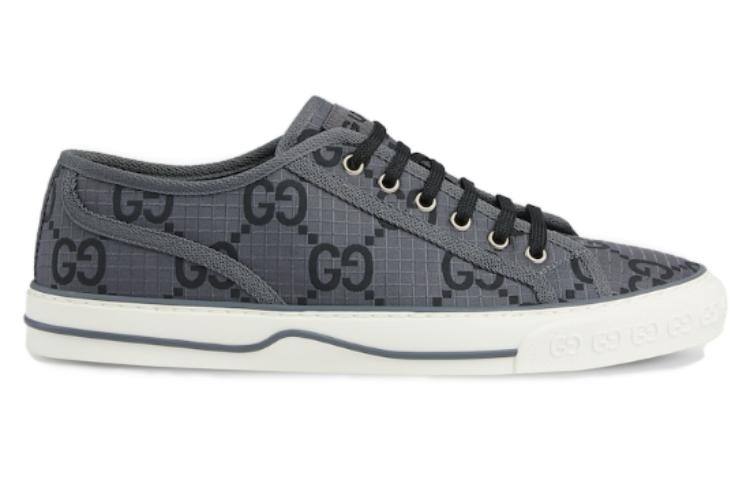 Gucci Tennis 1977 'GG Monogram Grey Black' 771461-FACTD-1144 - 2