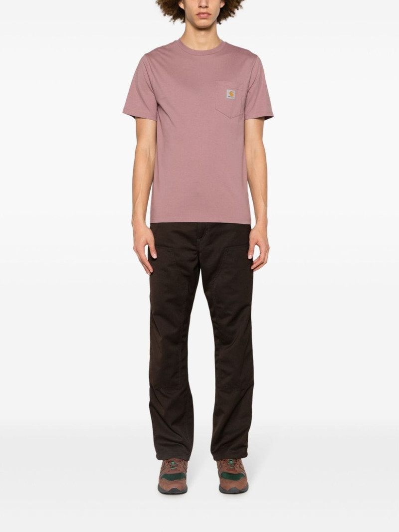 Carhartt logo-patch cotton T-shirt outlook