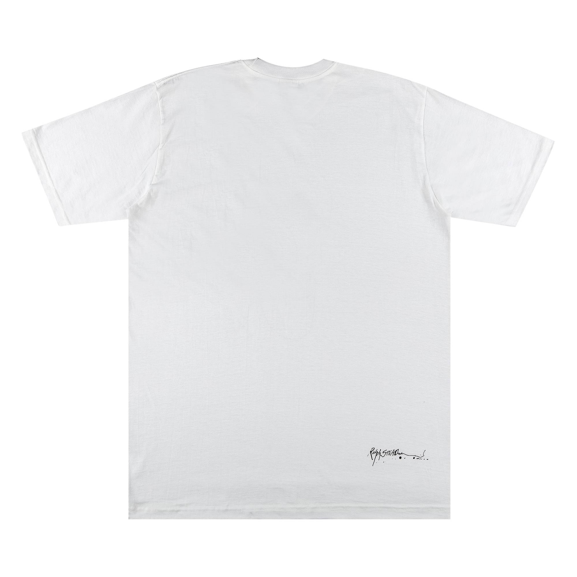 Supreme Ralph Steadman Skull Tee 'White' - 2