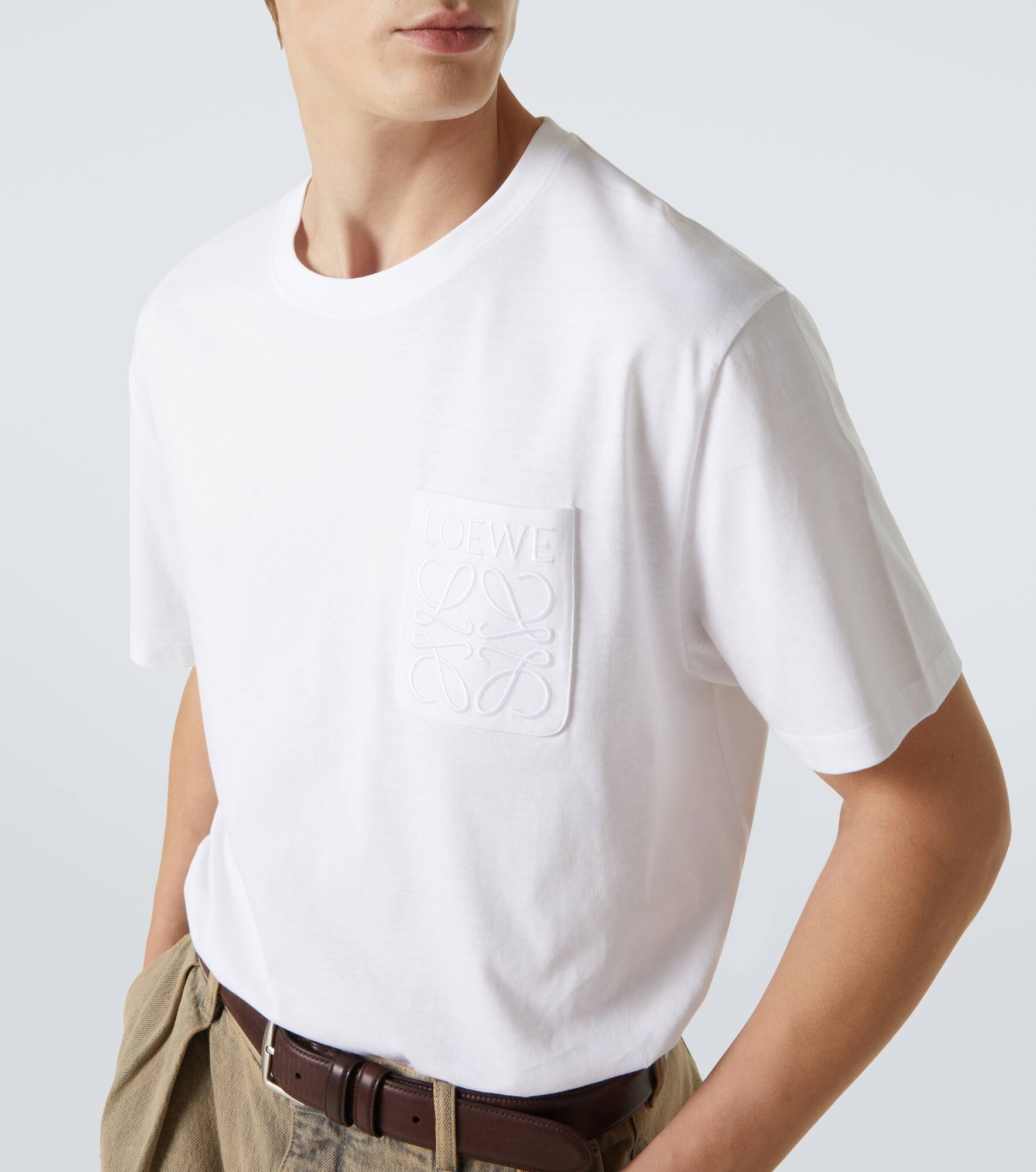 Anagram cotton jersey T-shirt - 5