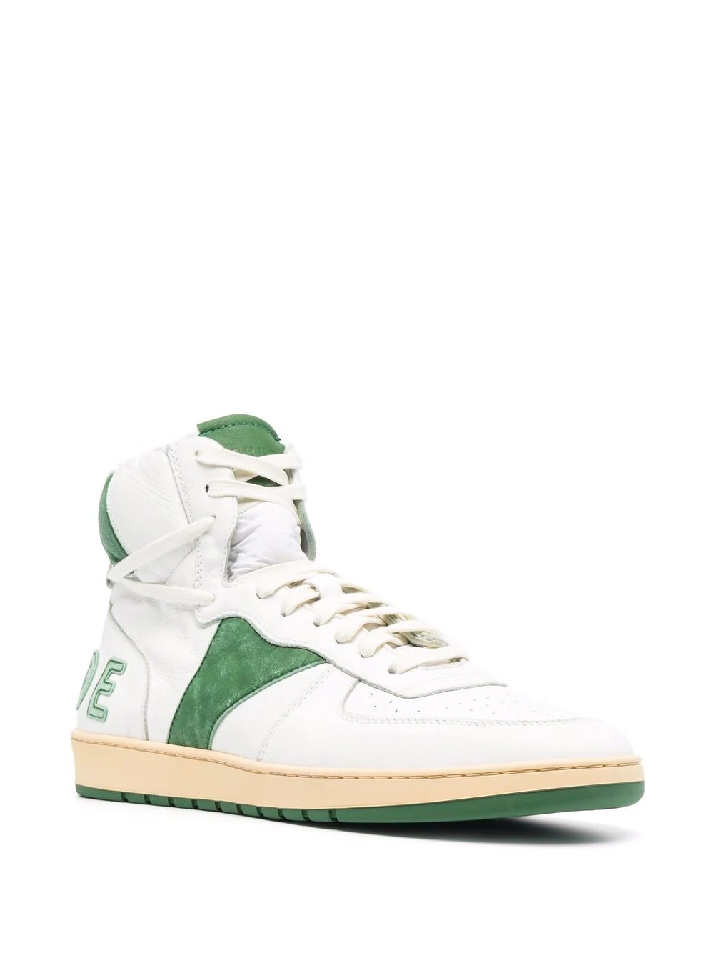 Rhecess leather high-top sneakers - 2