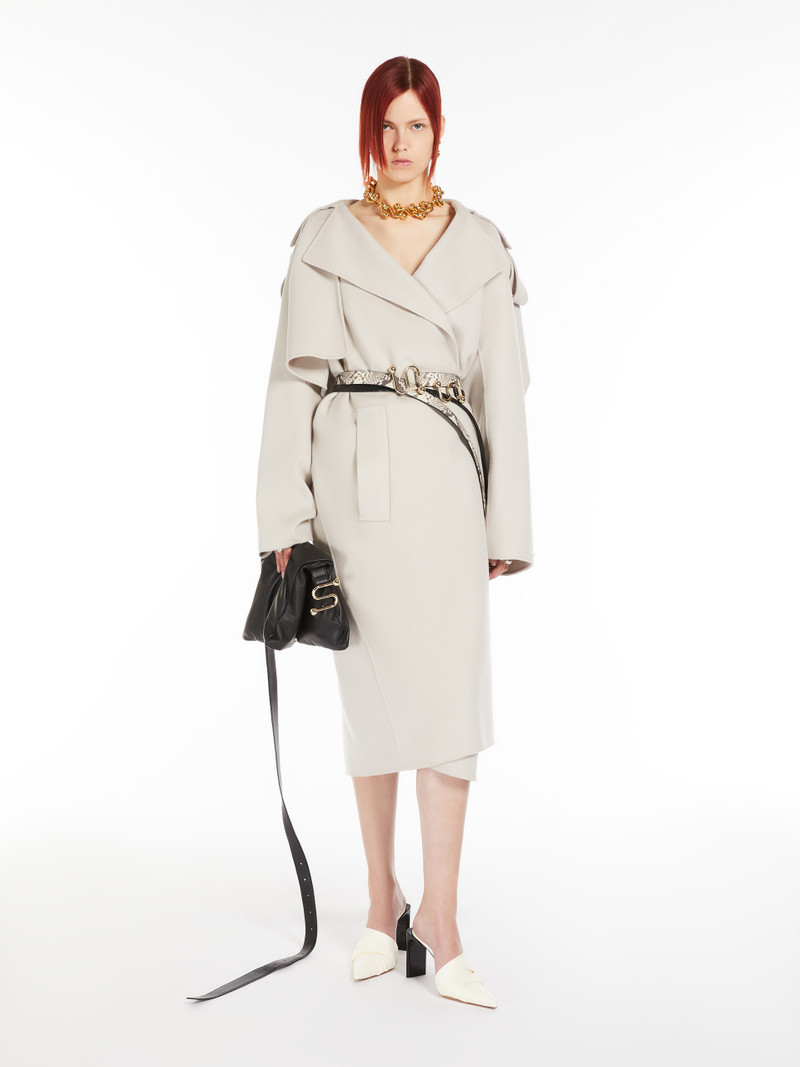 Sportmax FIORE Pure wool trench coat outlook