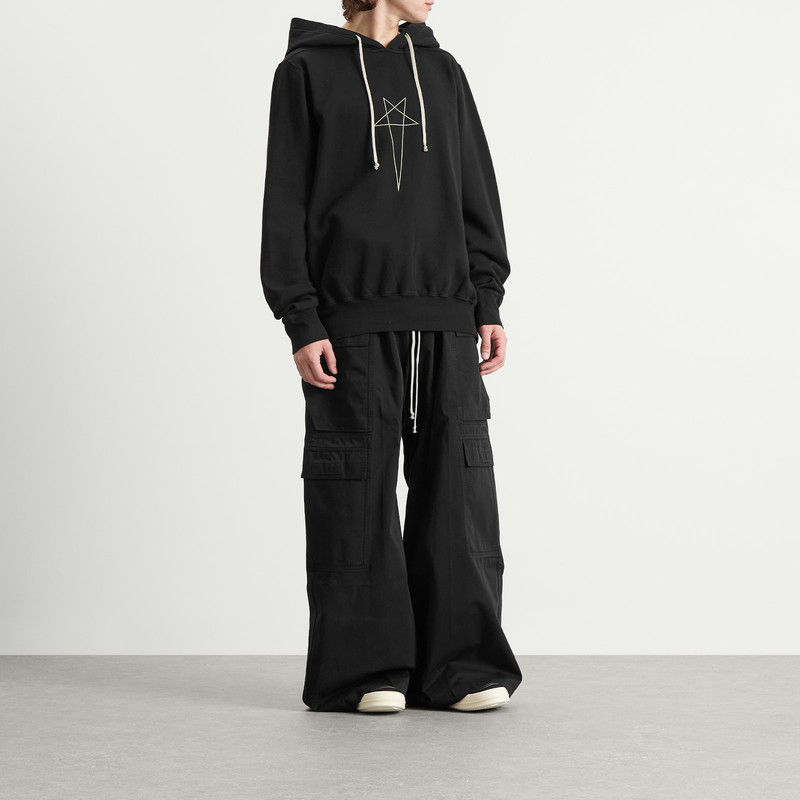 Rick Owens DRKSHDW Rick Owens DRKSHDW Oversized Hoodie outlook