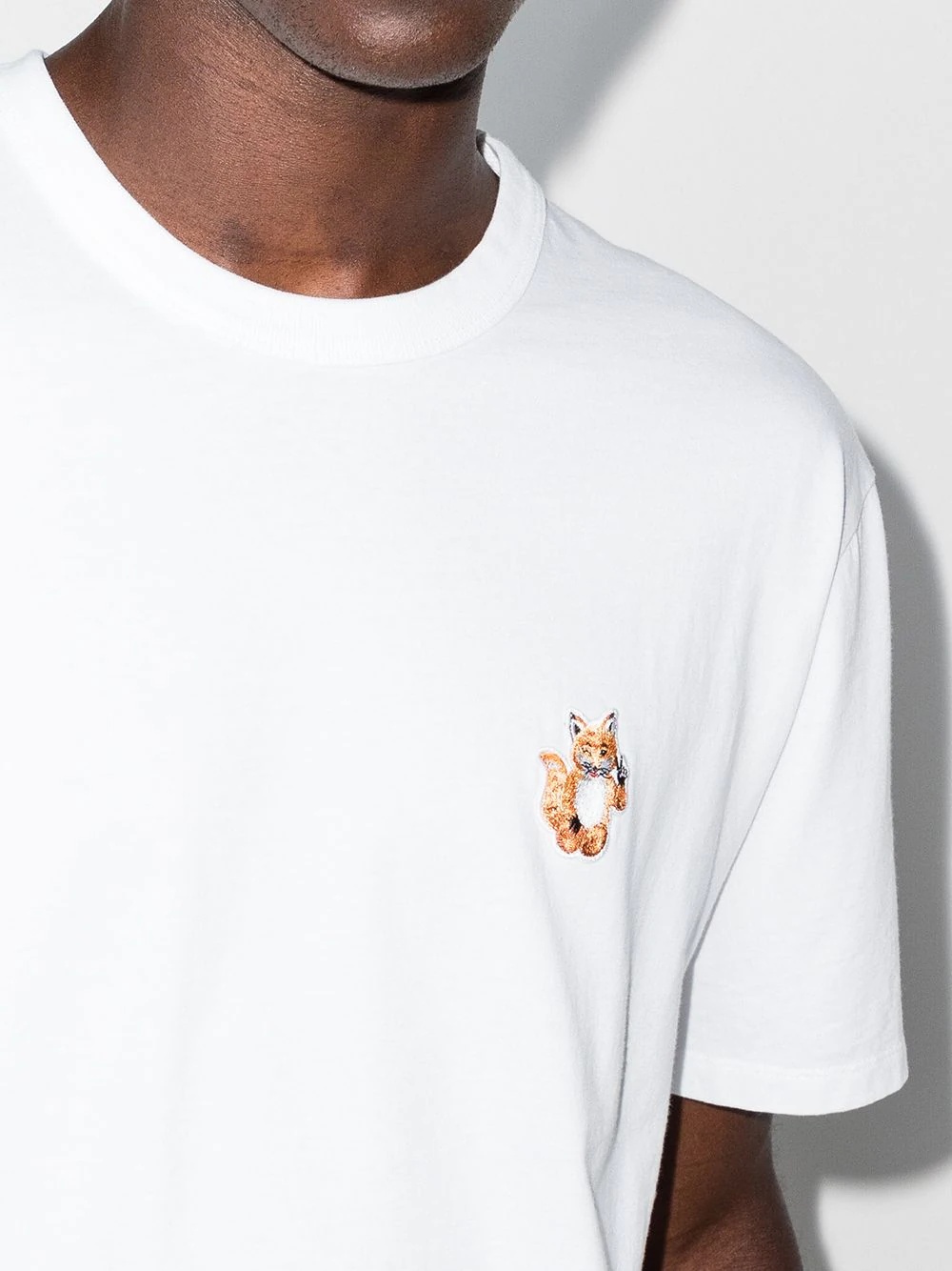 small Fox patch T-shirt - 4