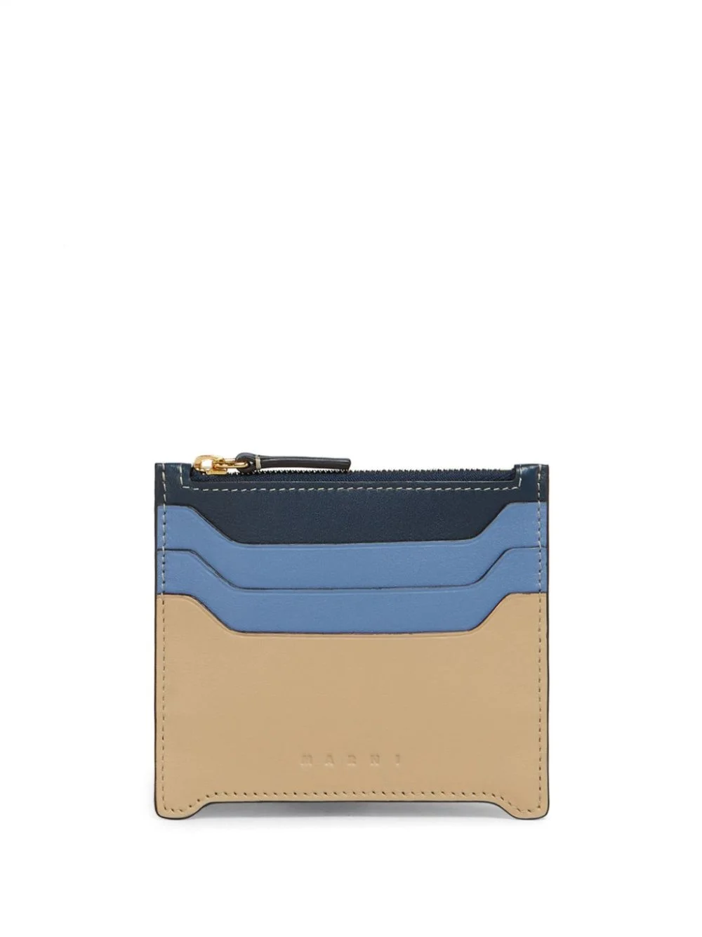 logo-debossed cardholder - 1