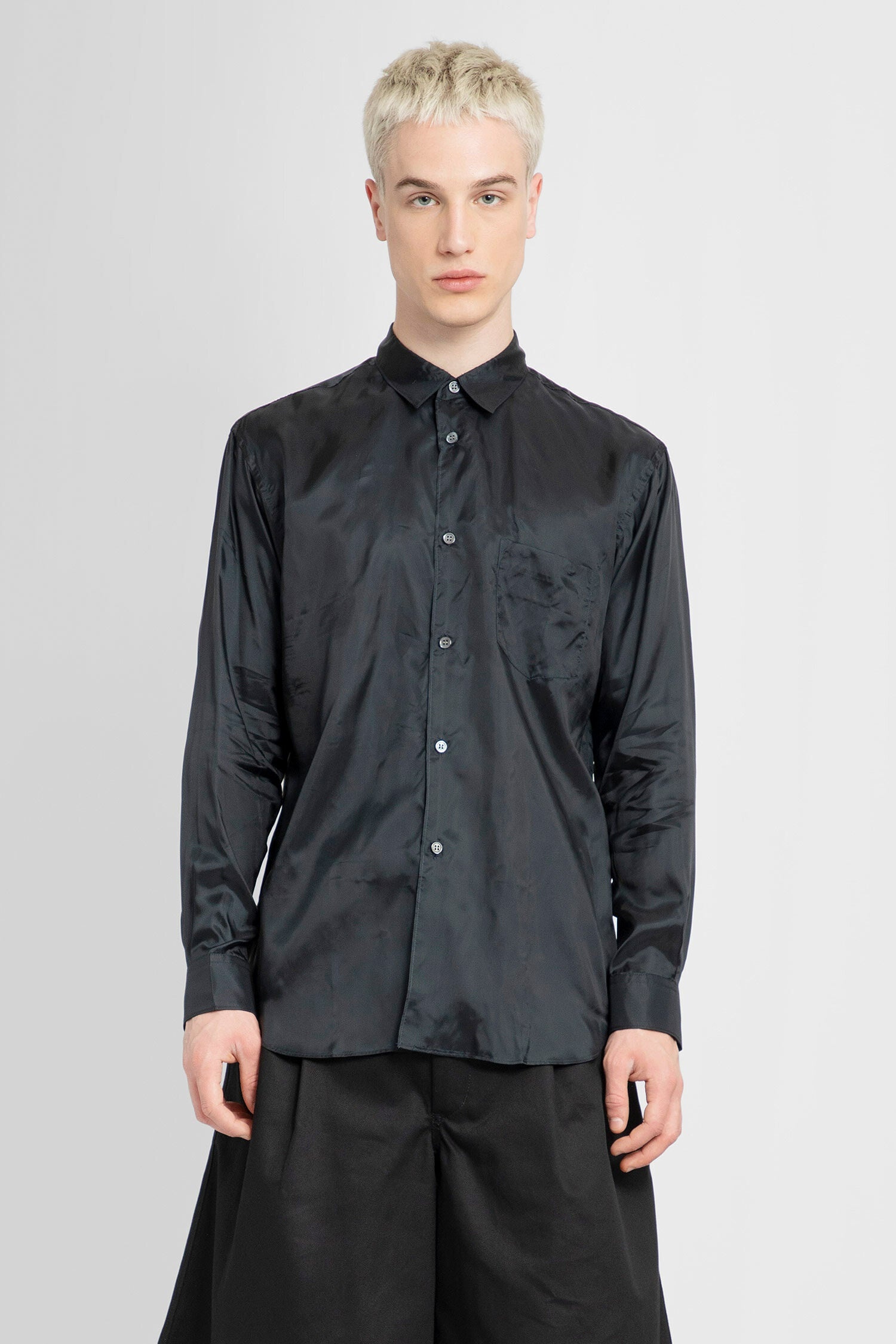 COMME DES GARCONS SHIRT MAN BLACK SHIRTS - 1