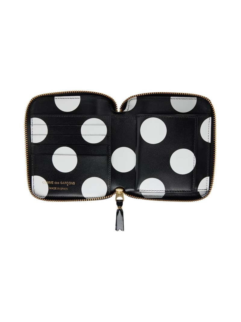 Black Glossy Print Wallet 3