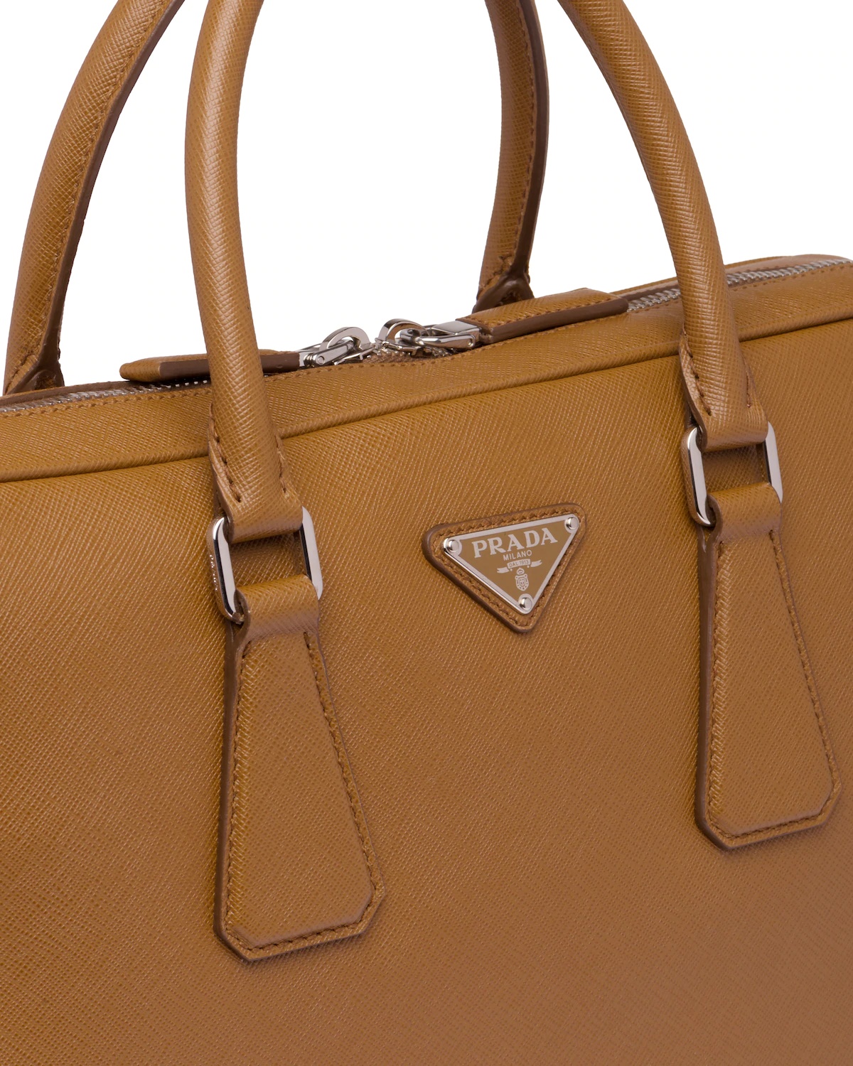 Saffiano Leather Work Bag - 6