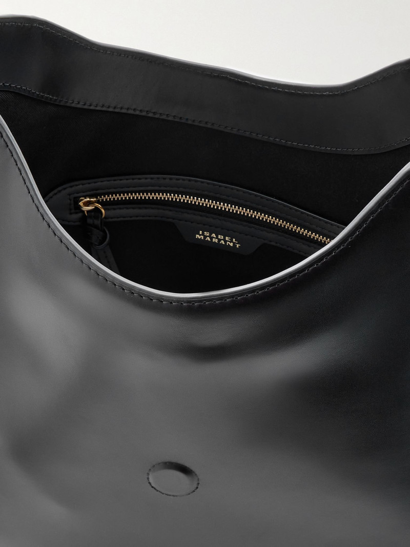 Altay leather shoulder bag Black 5