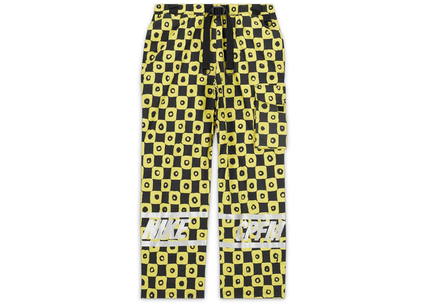 Nike x Cactus Plant Flea Market Waffle Pants Yellow Black - 1