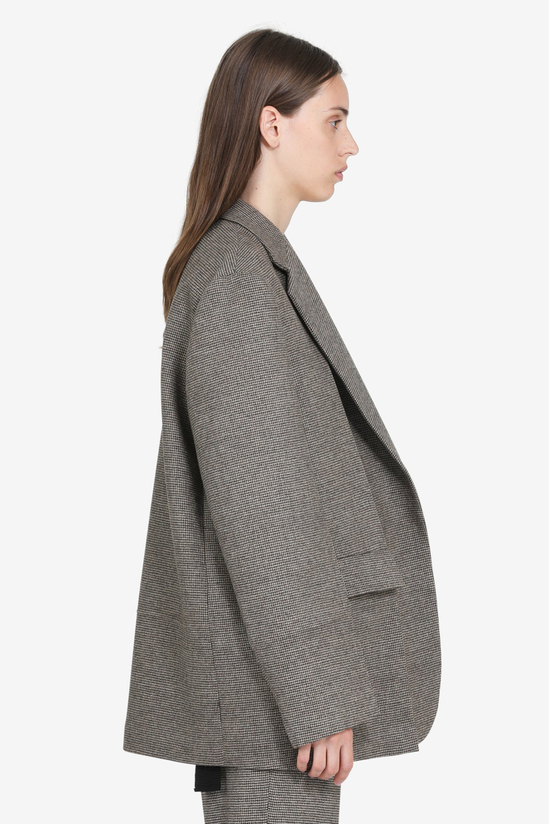 TAILORED HOUNDSTOOTH JACKET 3