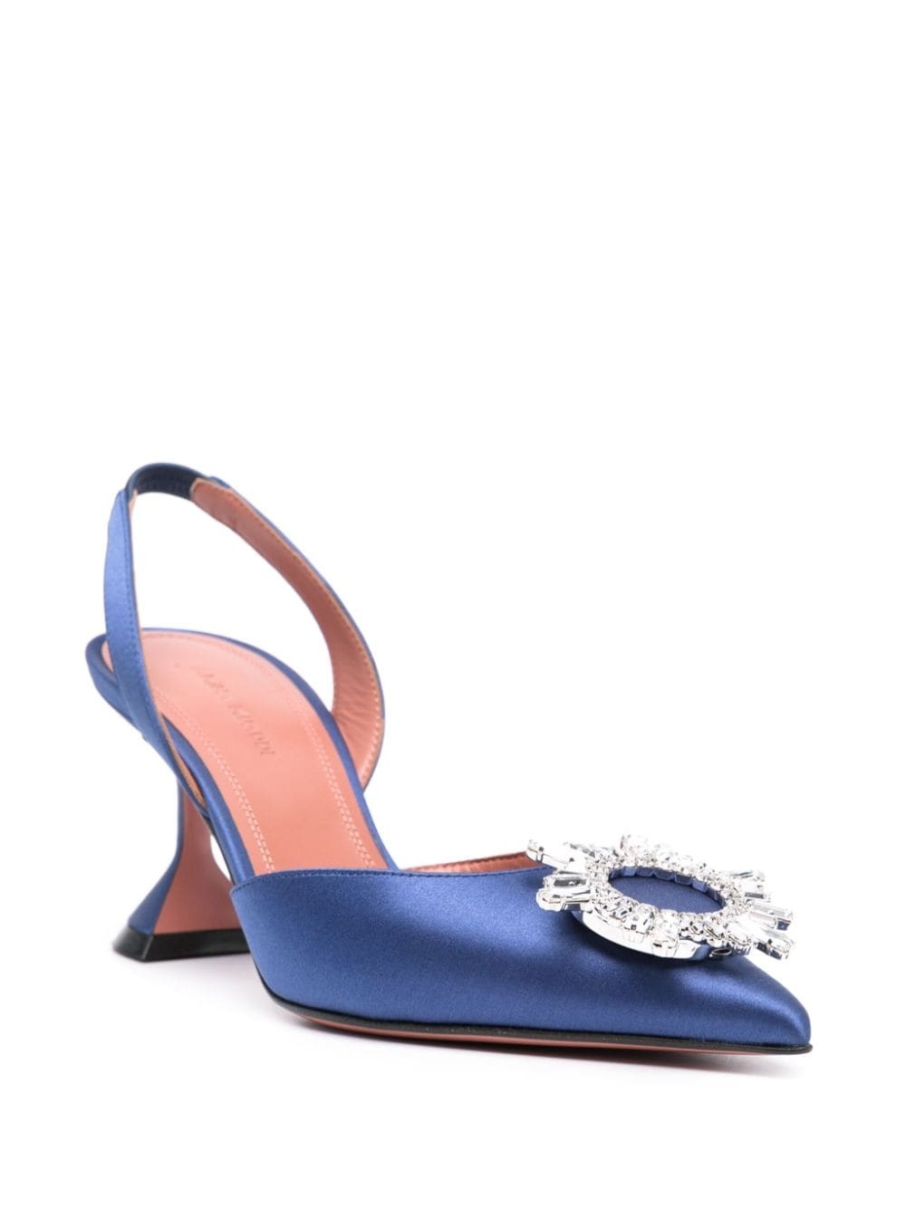 Begum Sling 75 satin pumps - 2